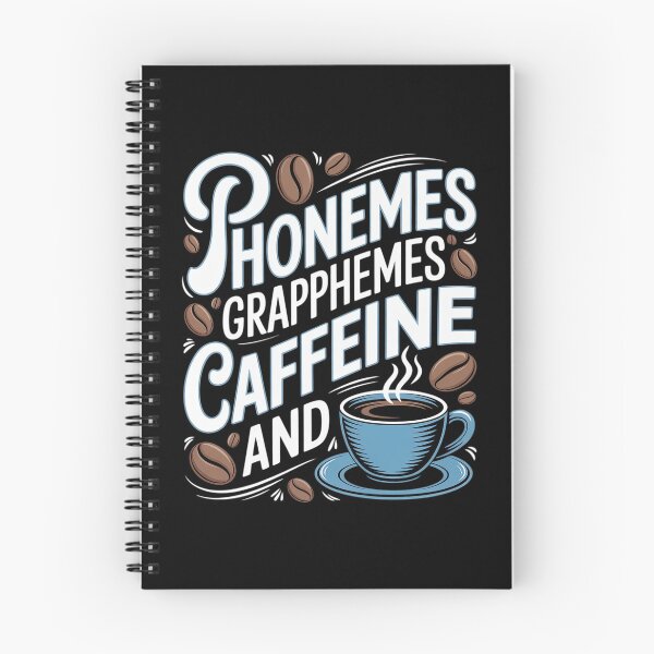 Item preview, Phonemes Graphemes and Caffeine Teacher Reading34  designed and sold by lilLilaBatArt.