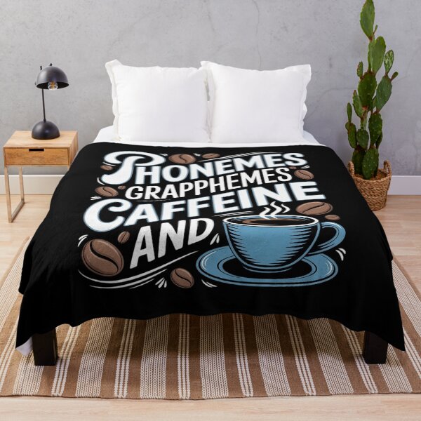 Item preview, Phonemes Graphemes and Caffeine Teacher Reading34  designed and sold by lilLilaBatArt.
