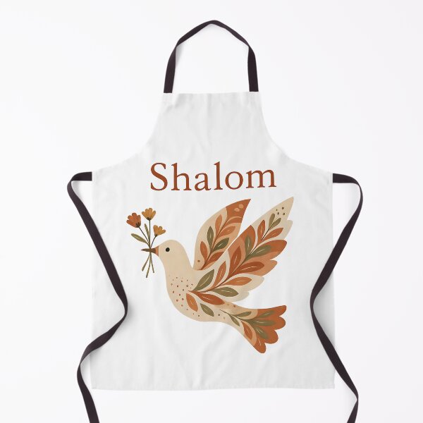 Item preview, Shalom Peace Dove Botanical Illustration designed and sold by Anna_art_space.