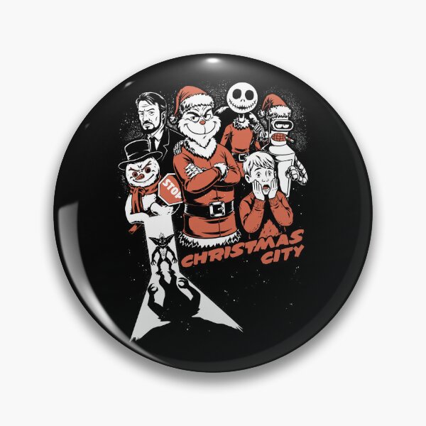 Item preview, Christmas City Movie Poster - Funny Nerd Gift designed and sold by Studio Mootant.