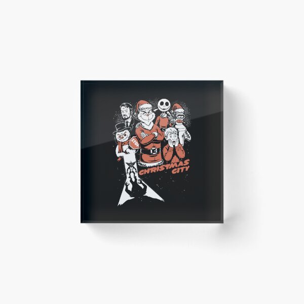 Item preview, Christmas City Movie Poster - Funny Nerd Gift designed and sold by Studio Mootant.