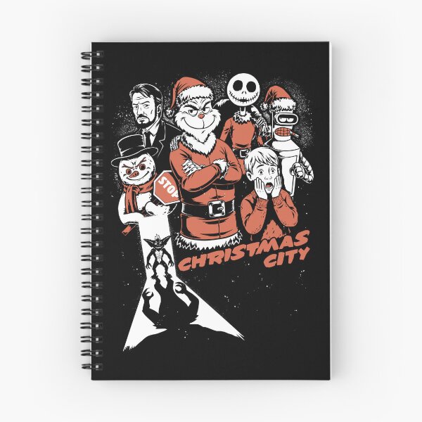 Item preview, Christmas City Movie Poster - Funny Nerd Gift designed and sold by Studio Mootant.