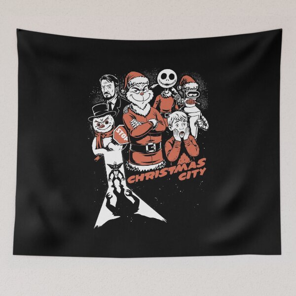 Item preview, Christmas City Movie Poster - Funny Nerd Gift designed and sold by Studio Mootant.