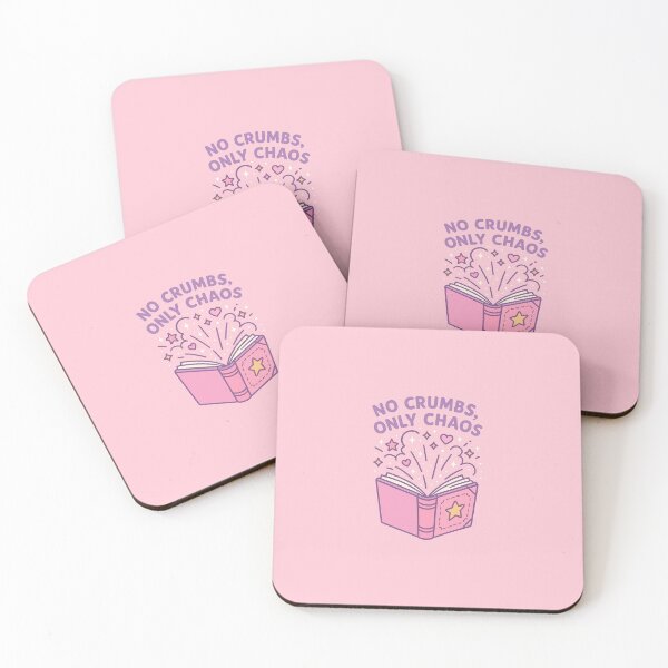 Item preview, No Crumbs, Only Chaos – Pastel Magical School Parody Spellbook in Pink & Lilac | Cute Gluten-Free Magic Design designed and sold by My Gluten Free Life UK.