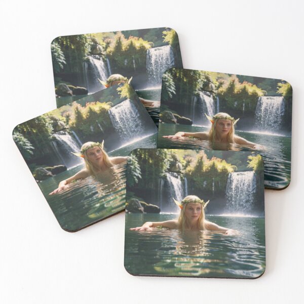 Item preview, Magical Garden Stream in the Enchanted Wood designed and sold by BlareBlare.