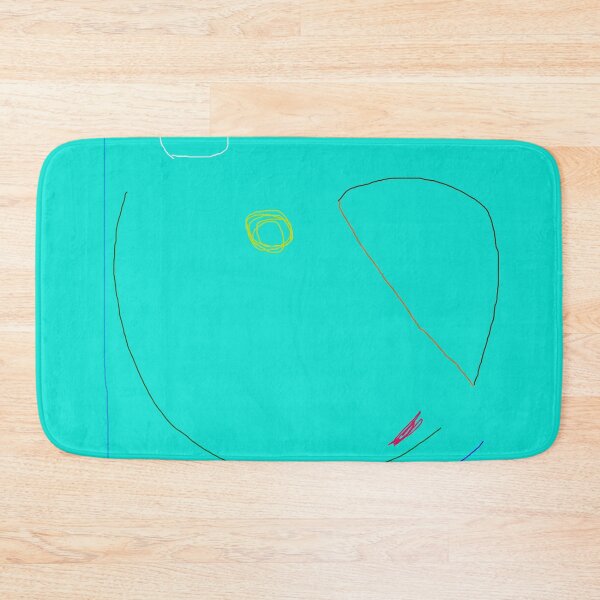 Item preview, Turquoise Green Minimal Abstract designed and sold by masabo.