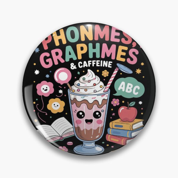 Item preview, Phonemes Graphemes and Caffeine Literacy Back to School T  designed and sold by lilLilaBatArt.