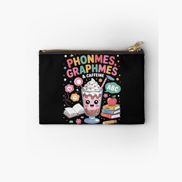 Item preview, Phonemes Graphemes and Caffeine Literacy Back to School T  designed and sold by lilLilaBatArt.