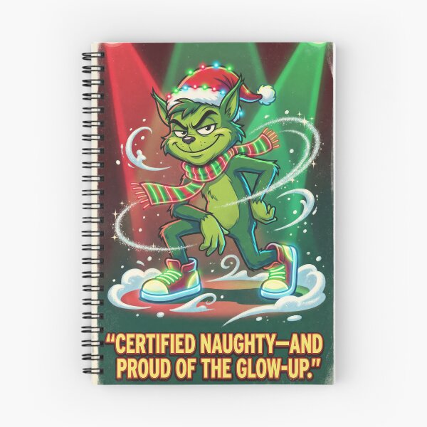 Item preview, “Funny Green Christmas Mischief Tee – CERTIFIED NAUGHTY”. Ai generated. designed and sold by GreaterVibePOD.