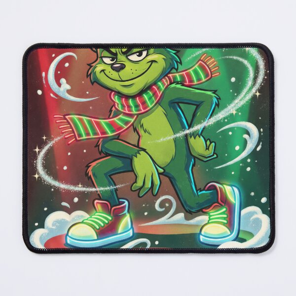Item preview, “Funny Green Christmas Mischief Tee – CERTIFIED NAUGHTY”. Ai generated. designed and sold by GreaterVibePOD.