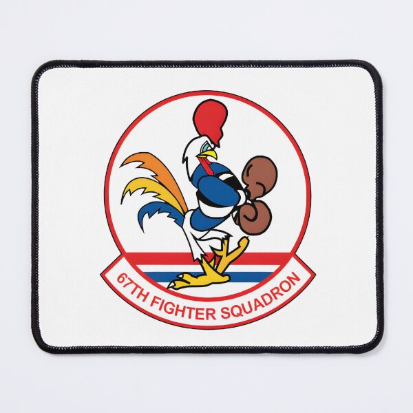 Item preview, 67th Fighter Squadron Fighting Cock Patch designed and sold by CharlieDesings.