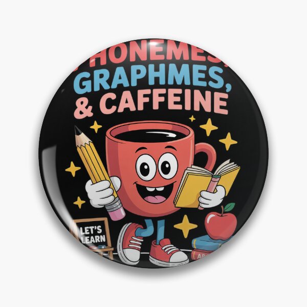 Item preview, Phonemes Graphemes and Caffeine Literacy Back to School00  designed and sold by lilLilaBatArt.