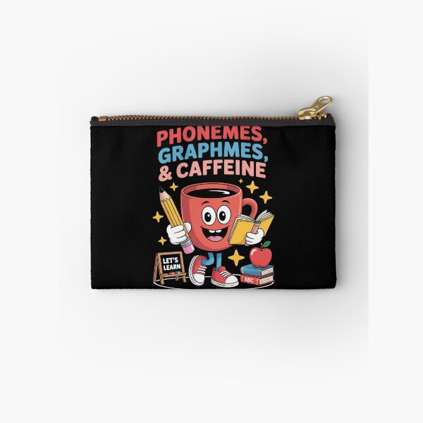 Item preview, Phonemes Graphemes and Caffeine Literacy Back to School00  designed and sold by lilLilaBatArt.