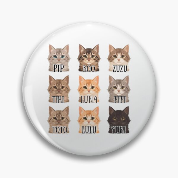 Item preview, Cute Cat Names – Adorable Kawaii Cat Name List Design designed and sold by Ditstyle.