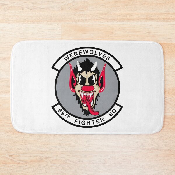 Item preview, 69th Fighter Squadron Werewolves Patch designed and sold by CharlieDesings.