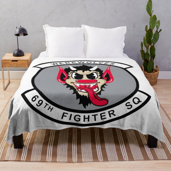 Item preview, 69th Fighter Squadron Werewolves Patch designed and sold by CharlieDesings.