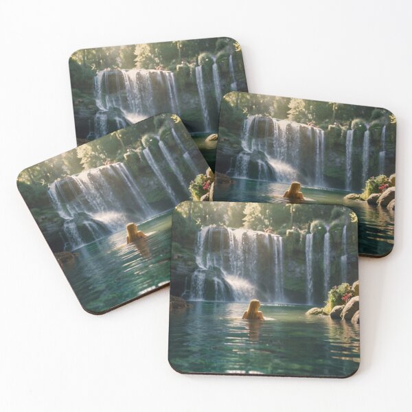 Item preview, Secret River of the Elf’s Land Waterfall designed and sold by BlareBlare.