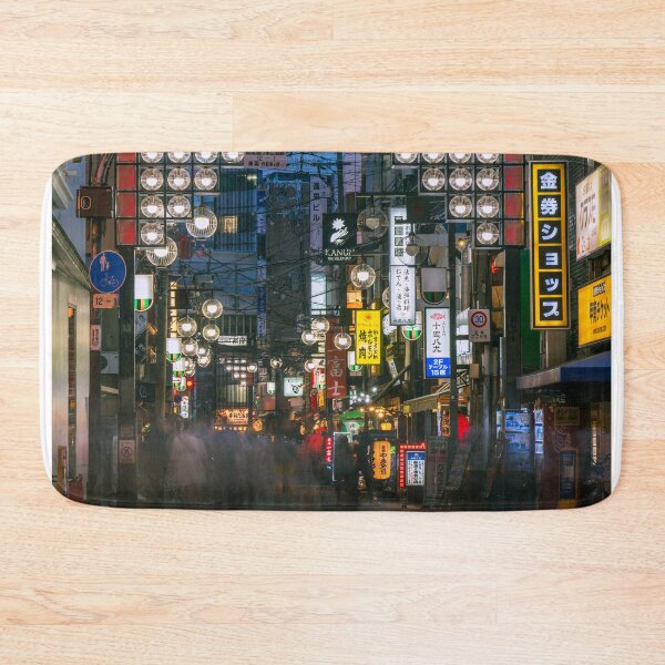 Item preview, Night scene of Dotonbori shopping district in Osaka, Japan designed and sold by WorldScenery.