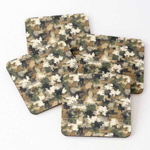 Item preview, Beautiful Luxurious Pixeled Camouflage Pattern For Camping Gear Lover designed and sold by RoyalStarsPatts.