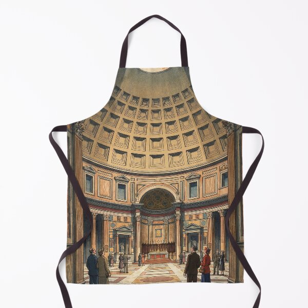 Item preview, The Pantheon in Rome Japanese Woodblock Print designed and sold by Takeda-art.
