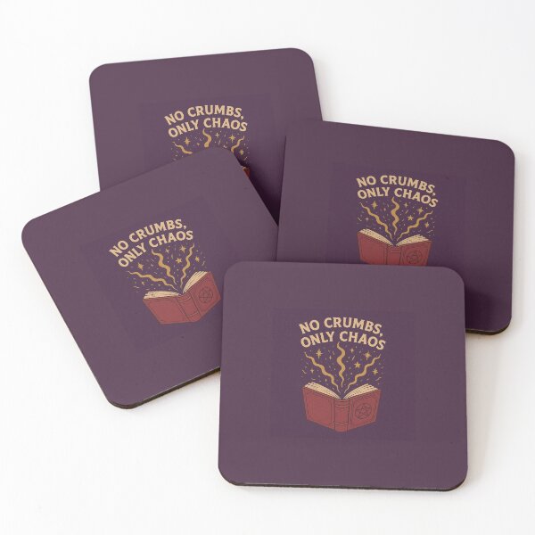 Item preview, No Crumbs, Only Chaos – Classic Wizard School Parody Spellbook | Deep Blue & Gold Whimsical Magic Design designed and sold by My Gluten Free Life UK.
