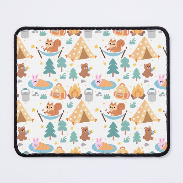 Item preview, Baby Shower Camping Seamless designed and sold by KJackArtwork.