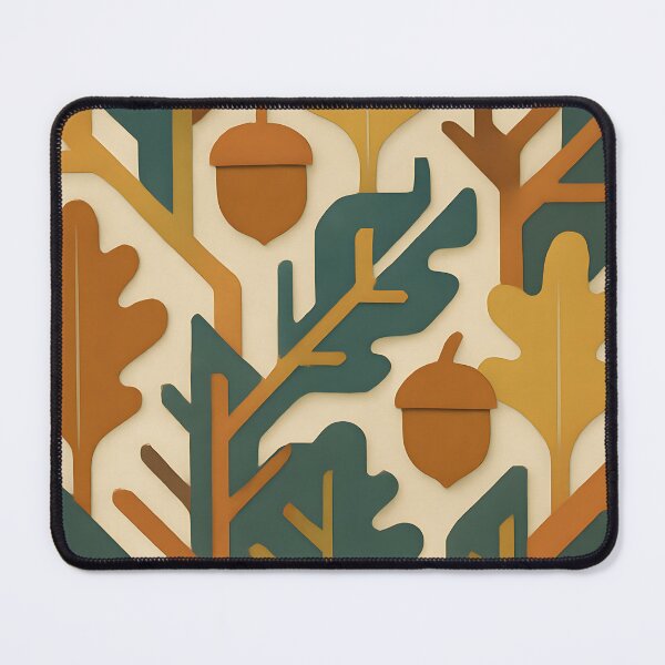 Item preview, Fractal x Fagaceae Oak Art Print – Autumnal Blend Palette designed and sold by Artsy-With.