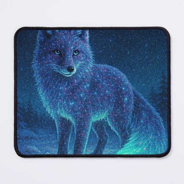 Item preview, Cosmic Wolf Under Starlit Night designed and sold by Expl0rer.