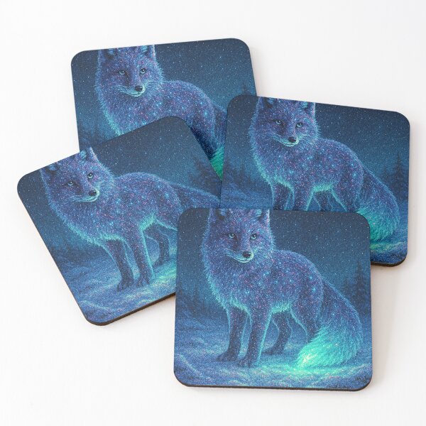 Item preview, Cosmic Wolf Under Starlit Night designed and sold by Expl0rer.