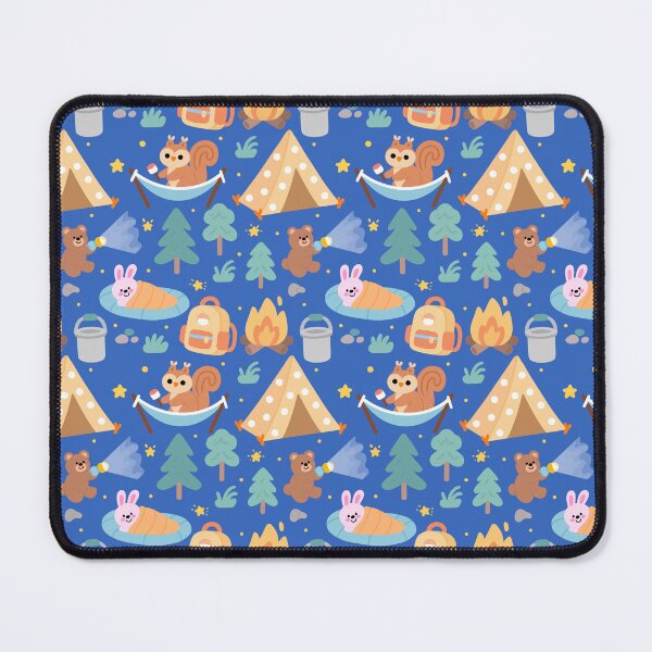 Item preview, Baby Shower Camping Seamless designed and sold by KJackArtwork.