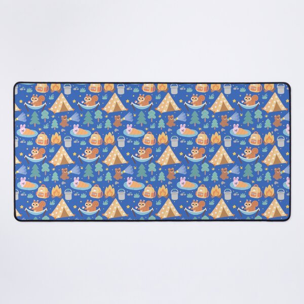 Item preview, Baby Shower Camping Seamless designed and sold by KJackArtwork.