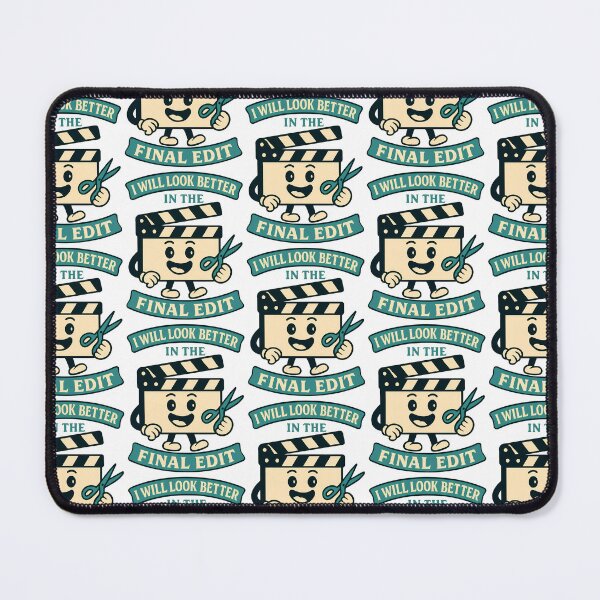 Item preview, I Will Look Better In The Final Edit – Funny Video Editing Design designed and sold by TeeTimeTreasure.
