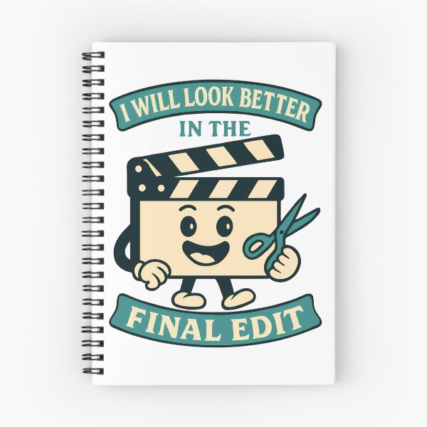 Item preview, I Will Look Better In The Final Edit – Funny Video Editing Design designed and sold by TeeTimeTreasure.