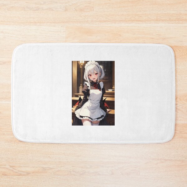 Item preview, Cute Vampire Maid in Classroom | Anime Girl with Fangs and Bat Wings designed and sold by iloveanimechibi.