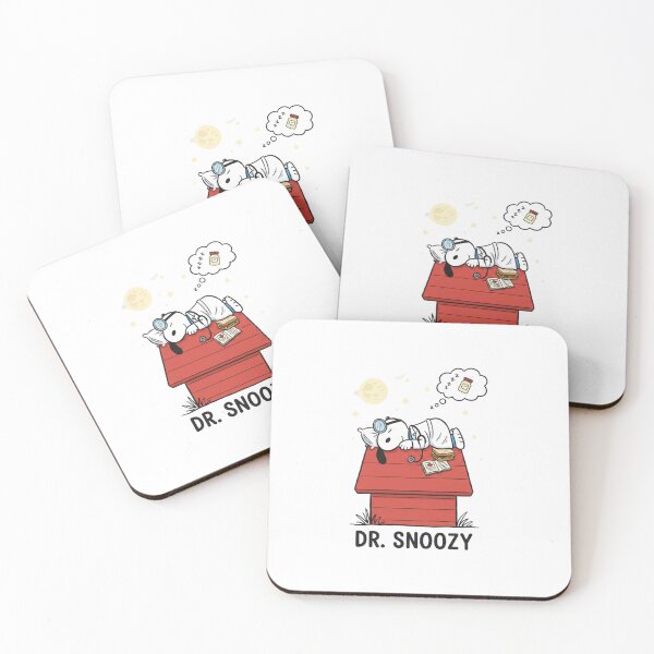 Item preview, Funny Cute Cartoon Sleepy Dr Snoopy Anime Girl Manga Japanese Meme Sticker  designed and sold by Velvetstitches.