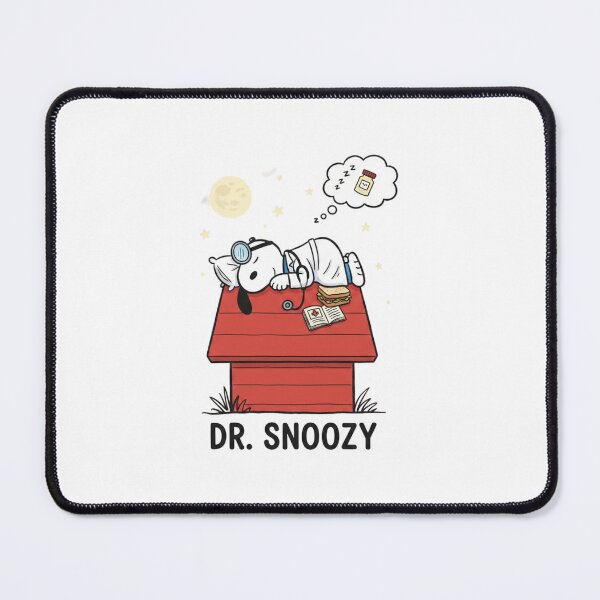 Item preview, Funny Cute Cartoon Sleepy Dr Snoopy Anime Girl Manga Japanese Meme Sticker designed and sold by Velvetstitches.