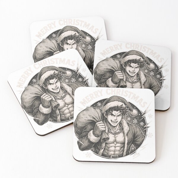 Item preview, Anime Christmas Warrior Santa Art designed and sold by SKYDreamvibe.