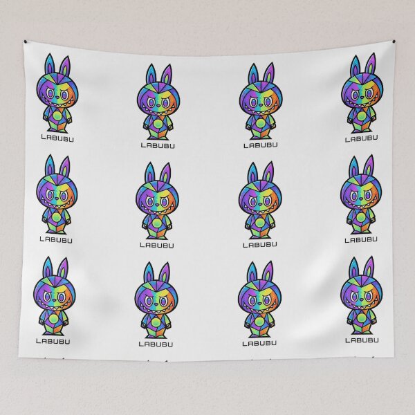 Item preview,  labubu, cute adorable labubu doll with vibrant colors designed and sold by nicnacc.