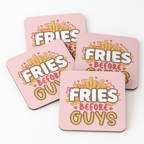 Item preview, Fries Before Guys Teenage Girls Dating Valentines Day designed and sold by Colorfulman.