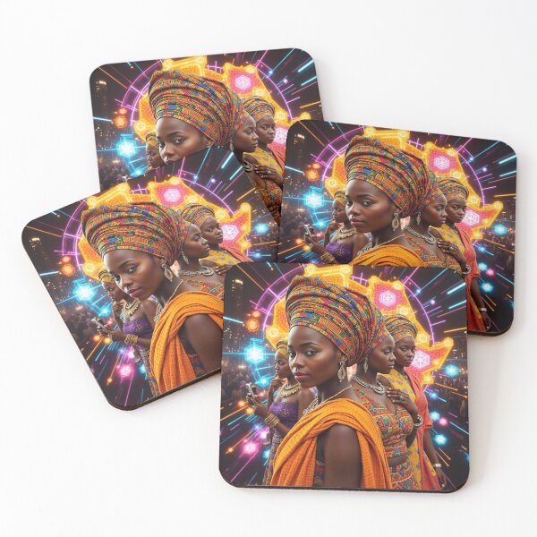 Item preview, Afrofuturistic Celebration designed and sold by Pulse Of Africa.