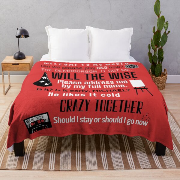 Item preview, Stranger Things Will Byers Quotes designed and sold by humnoo.