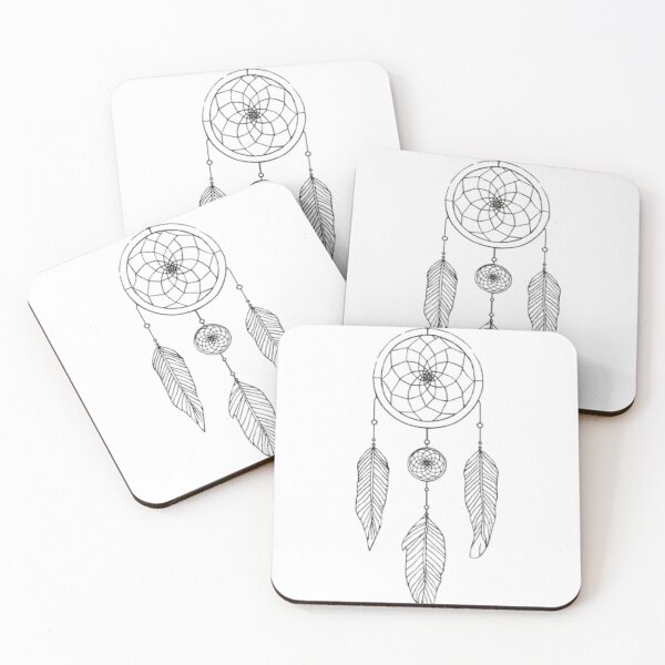 Item preview, Minimalist Dreamcatcher — Line Art designed and sold by mari0n980.