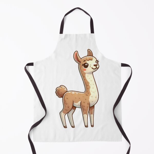Item preview, Cute Vicuña Sticker – Adorable Andean Animal in Kawaii Style designed and sold by LunaPixelStudio.