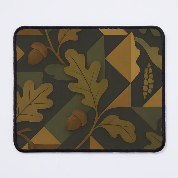Item preview, Tessellation x Fagaceae Art Print – Oak & Bronze Modern Palette designed and sold by Artsy-With.