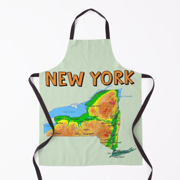 Item preview, New York State of Mind, Vintage Topographic Map T-Shirt designed and sold by mashmosh.