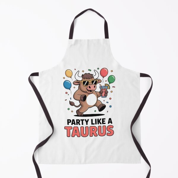 Item preview, Bull at the party. designed and sold by MyHappyArtShop.