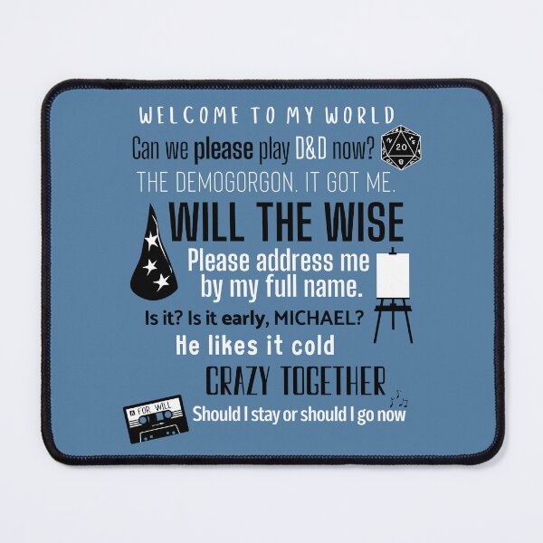 Item preview, Will Byers Quotes Collage designed and sold by humnoo.