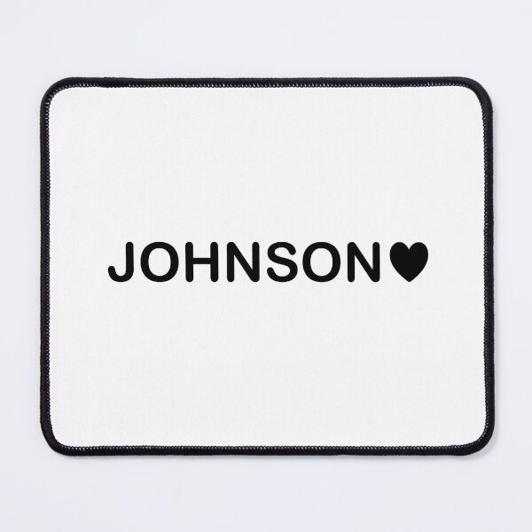 Item preview, JOHNSON Heart Name Logo designed and sold by ColorNestStudio.