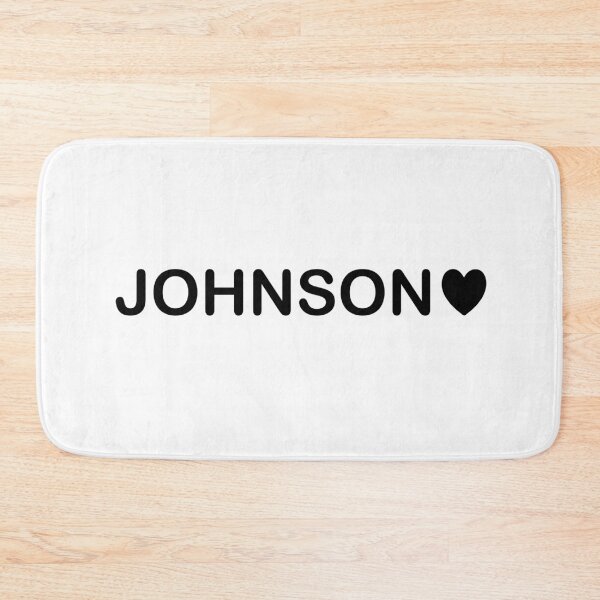 Item preview, JOHNSON Heart Name Logo designed and sold by ColorNestStudio.