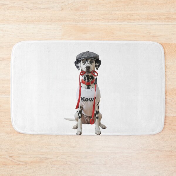 Item preview, Dog wearing a flat cap, collar, leash, and t-shirt designed and sold by PetPeter.